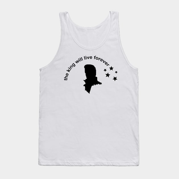 Shape of the rock king Tank Top by Virshan